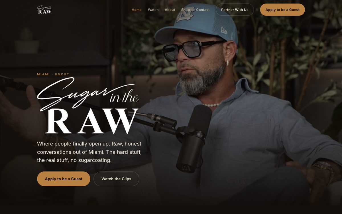 The Sugar in the Raw website
